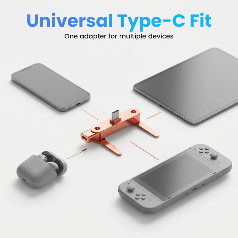 🔥Fast Charging Adapter with 360° Foldable Phone Stand🔥