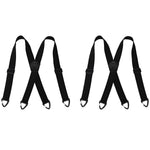 Gentleman's X-Back Suspenders with Hook Clips
