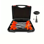 🔥🔥Hot Deal Summer SALE OFF UP TO 50%🔥🔥 4" Screw in Tent Stakes - Ground Anchors Screw