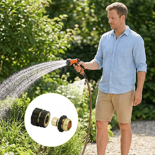 🔥🔥50% off🚿Quick-connector for garden water pipes, saves time and effort.