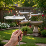🚀✨ Interstellar Starship Wind Spinner