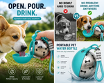 🐶The Foldable Dog Water Bottle That Makes Pet Hydration Easy Anywhere💦