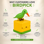 🐦Automatic Toothpick Dispenser The Fun & Hygienic Table Gadget Everyone Loves ✨