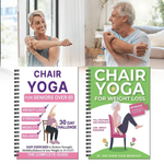 👨‍👩‍👧‍👧The Complete Guide to Chair Yoga for Seniors Over 60: 40+ Low-Impact Easy Exercises to Restore Strength, Mobility, Balance, and Lose Weight