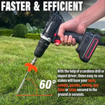 🔥🔥Hot Deal Summer SALE OFF UP TO 50%🔥🔥 4" Screw in Tent Stakes - Ground Anchors Screw