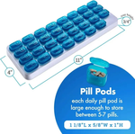 🗃️Monthly Pill Organizer with Lid🔥🔥50% off for a limited time