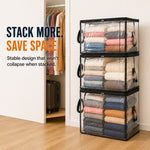 🎁Large Size 50% Off📦Large Heavy-Duty Thick Plastic Clear Storage Bag for Clothes, Moving & Storage