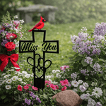 ⏰49% OFF -💖Metal Cemetery Memorial Plaque for Remembrance✝️