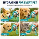 🐶The Foldable Dog Water Bottle That Makes Pet Hydration Easy Anywhere💦