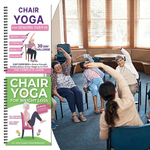 👨‍👩‍👧‍👧The Complete Guide to Chair Yoga for Seniors Over 60: 40+ Low-Impact Easy Exercises to Restore Strength, Mobility, Balance, and Lose Weight