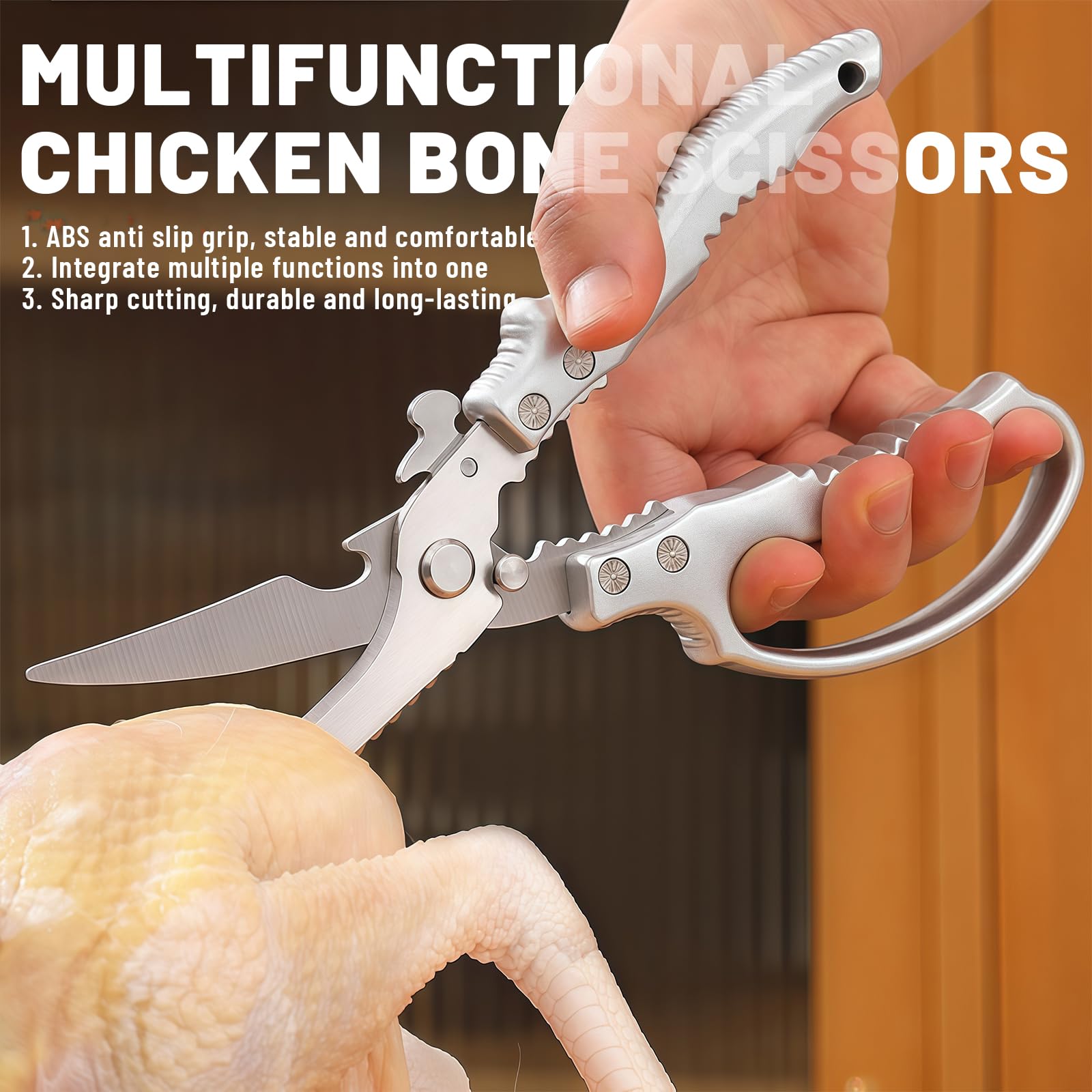 🌓Last Day 49% OFF-Heavy Duty Poultry Shears - Kitchen Shears