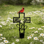 ⏰49% OFF -💖Metal Cemetery Memorial Plaque for Remembrance✝️