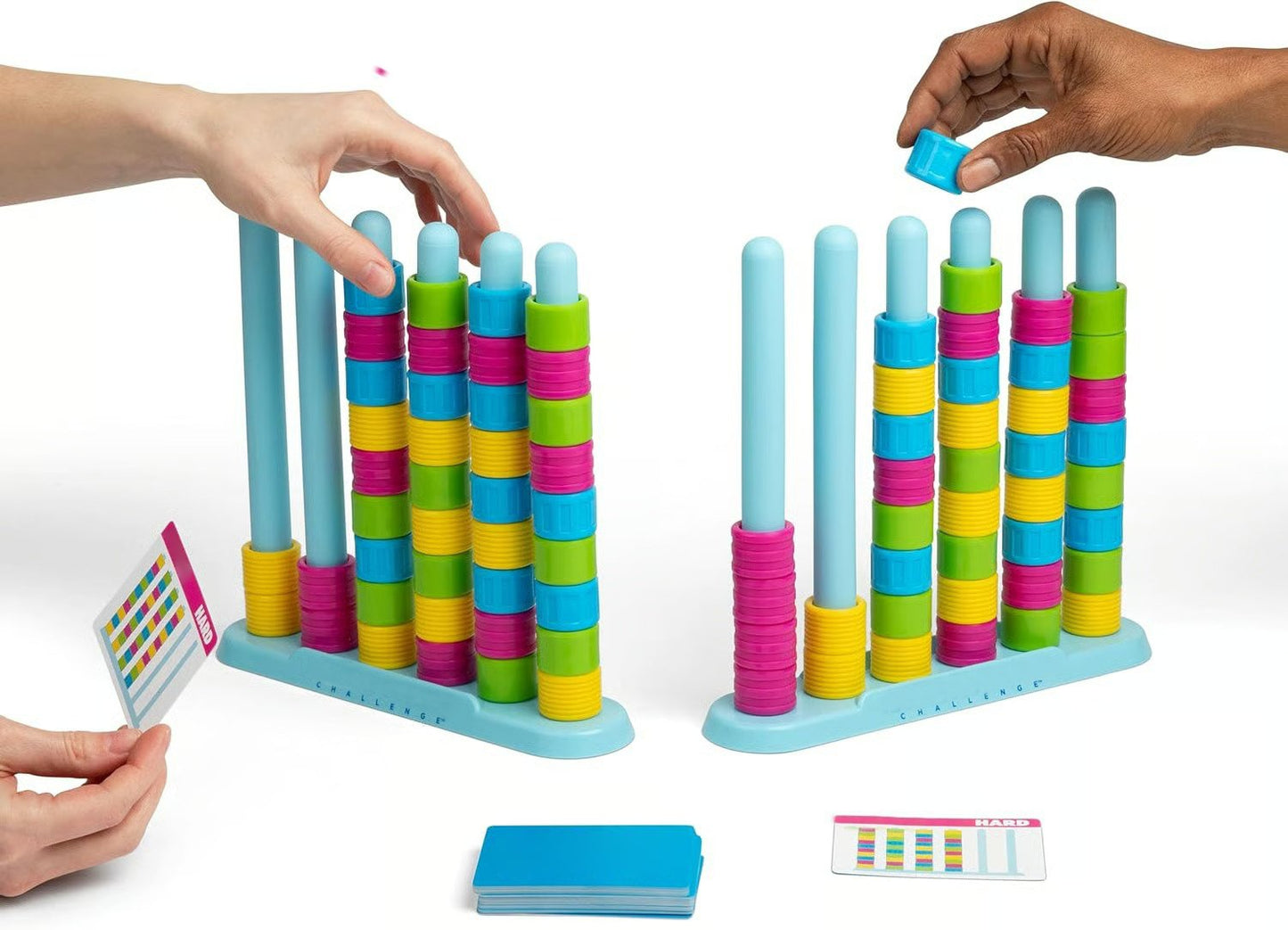 🚀Color Pile-up Challenge - The Ultimate Easter Family Challenge, Easter Basket Stuffers