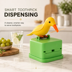 🐦Automatic Toothpick Dispenser The Fun & Hygienic Table Gadget Everyone Loves ✨