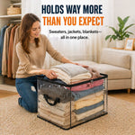 🎁Large Size 50% Off📦Large Heavy-Duty Thick Plastic Clear Storage Bag for Clothes, Moving & Storage