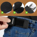 👕Buckle-Free Elastic Waist Belt – Adjustable Stretch Comfort Clip-On Belt for Jeans, Pants & Shorts (2-Pack)