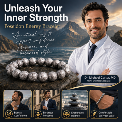 🔥💪Men’s Strength & Vitality Bracelet💯💌Upgrade Your Energy, Style, and Confidence