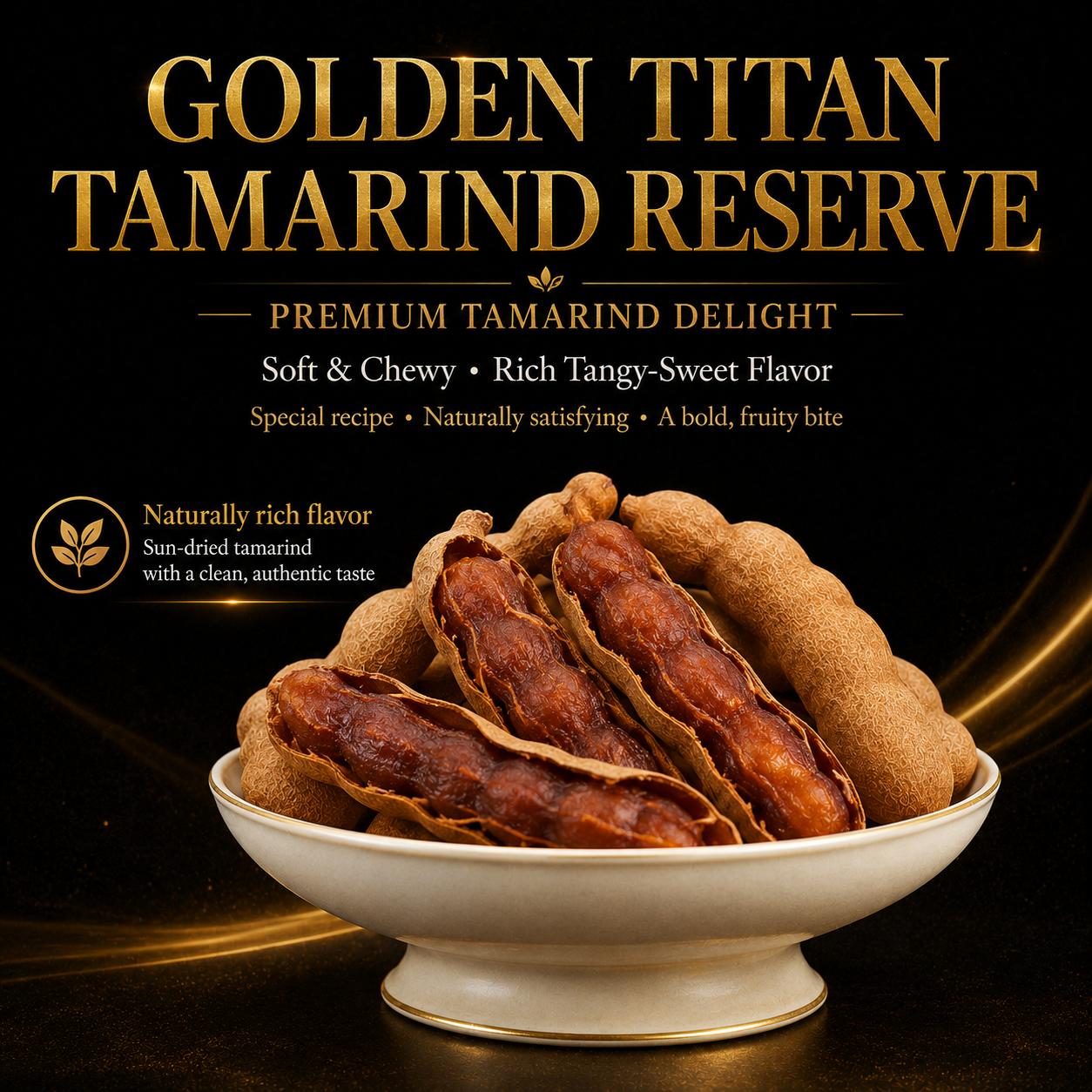 🔥👍Ultimate Testosterone Revival 🚗💯Antioxidant-Rich Golden Titan Tamarind Reserve Slices for Better Bedroom Performance | Support Energy, Stamina & Bedroom Confidence Naturally