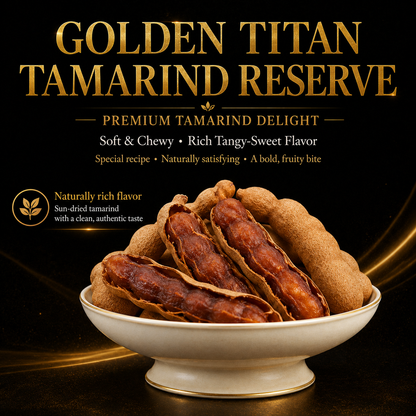 🔥👍Ultimate Testosterone Revival 🚗💯Antioxidant-Rich Golden Titan Tamarind Reserve Slices for Better Bedroom Performance | Support Energy, Stamina & Bedroom Confidence Naturally