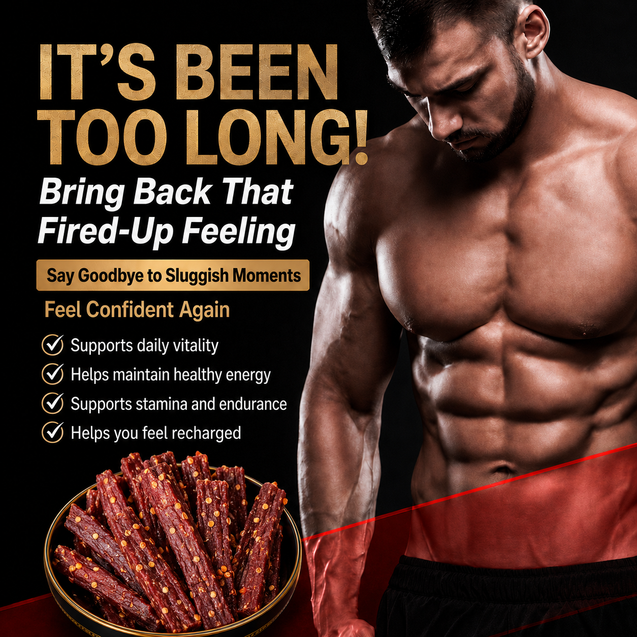 🥇🔥Ultimate Testosterone Revival ✅💯Antioxidant-Rich Midnight Fire Strips  for Better Bedroom Performance | Support Energy, Stamina & Bedroom Confidence Naturally