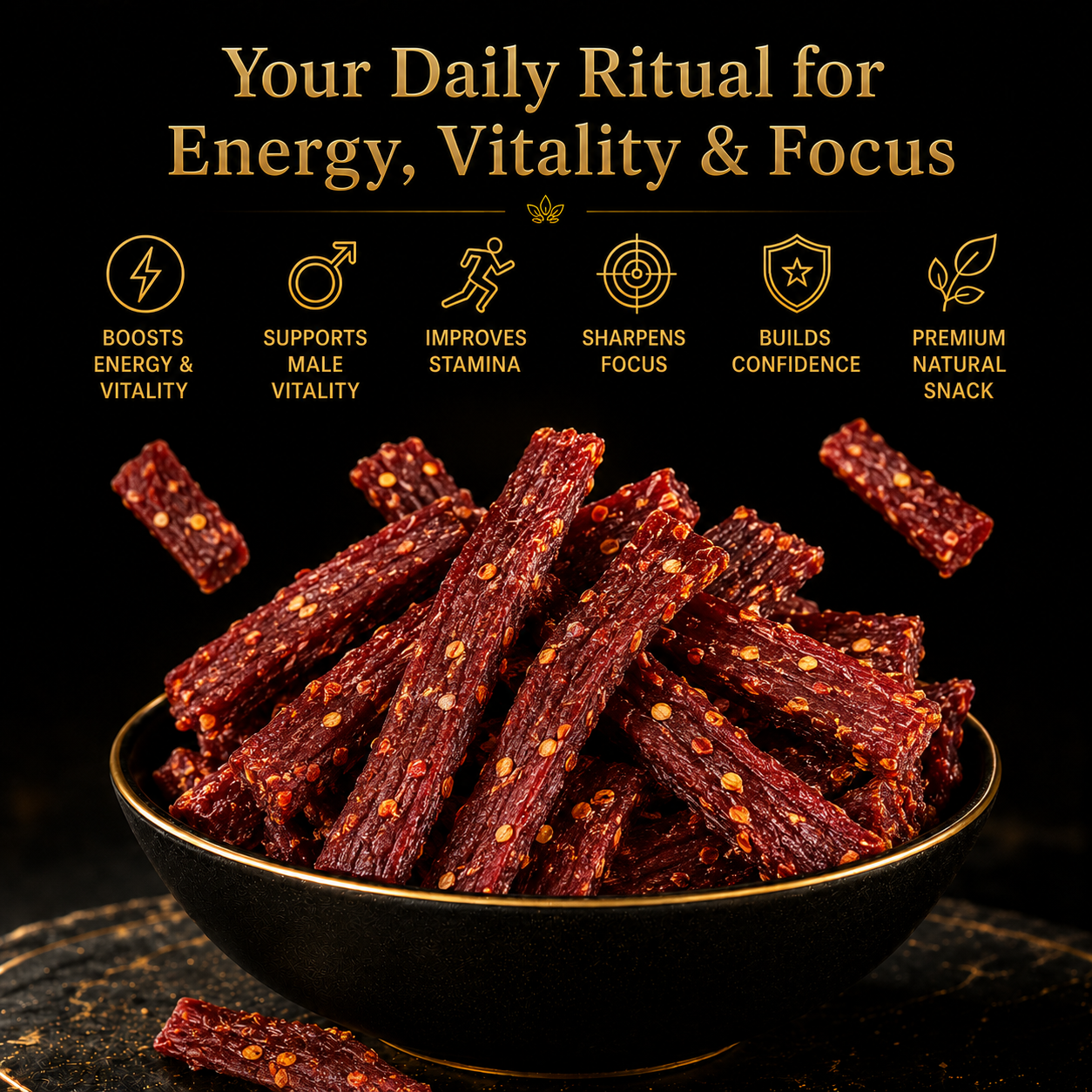 🥇🔥Ultimate Testosterone Revival ✅💯Antioxidant-Rich Midnight Fire Strips  for Better Bedroom Performance | Support Energy, Stamina & Bedroom Confidence Naturally