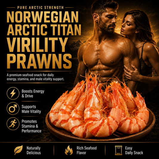 🥇🔥Ultimate Testosterone Revival ✅💯Antioxidant-Rich Norwegian Arctic Titan Virility Prawns  for Better Bedroom Performance | Support Energy, Stamina & Bedroom Confidence Naturally