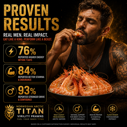 🥇🔥Ultimate Testosterone Revival ✅💯Antioxidant-Rich Norwegian Arctic Titan Virility Prawns  for Better Bedroom Performance | Support Energy, Stamina & Bedroom Confidence Naturally