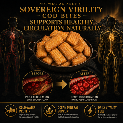 🔥👍Ultimate Testosterone Revival 🚗💯Antioxidant-Rich North Atlantic Iron Man Fish Strips Slices for Better Bedroom Performance | Support Energy, Stamina & Bedroom Confidence Naturally