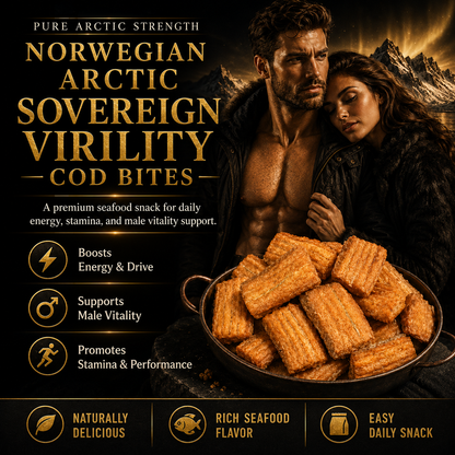 🔥👍Ultimate Testosterone Revival 🚗💯Antioxidant-Rich North Atlantic Iron Man Fish Strips Slices for Better Bedroom Performance | Support Energy, Stamina & Bedroom Confidence Naturally
