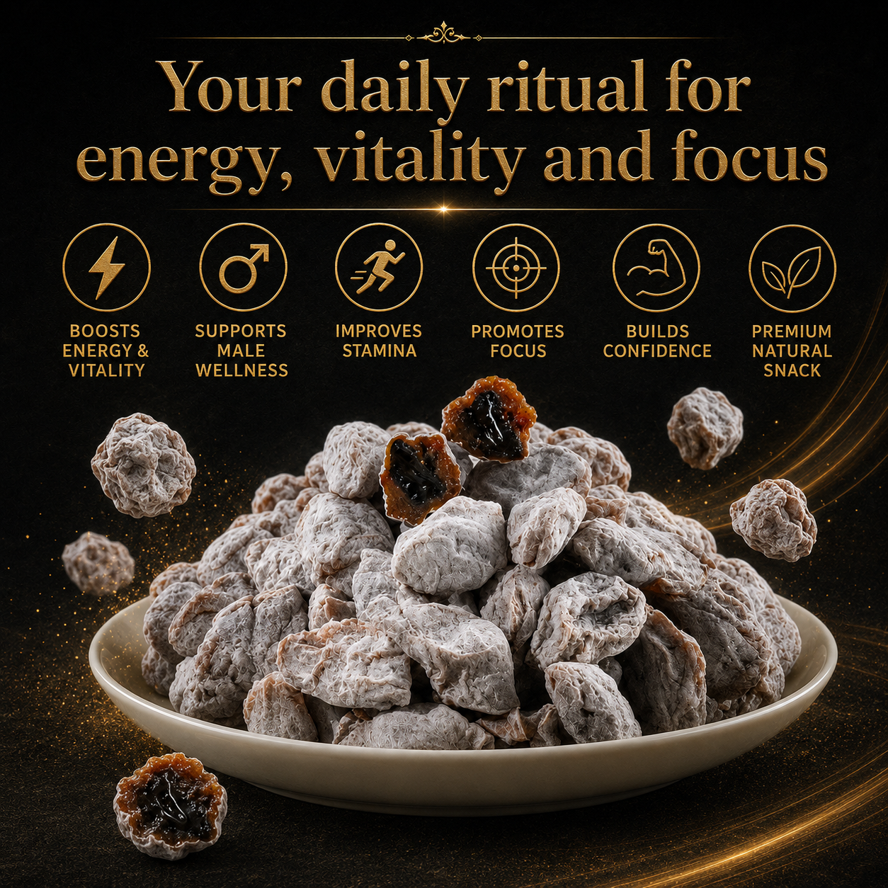 🥇🥦Ultimate Vitality Revival ✅💯Antioxidant-Rich Amber Citrus Plum Jewels Slices for Better Performance | Support Energy, Stamina & Confidence Naturally