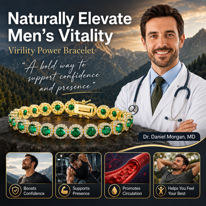 🔥Men’s Strength & Vitality Bracelet💪Upgrade Your Energy, Style, and Confidence