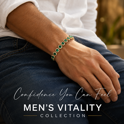 🔥Men’s Strength & Vitality Bracelet💪Upgrade Your Energy, Style, and Confidence