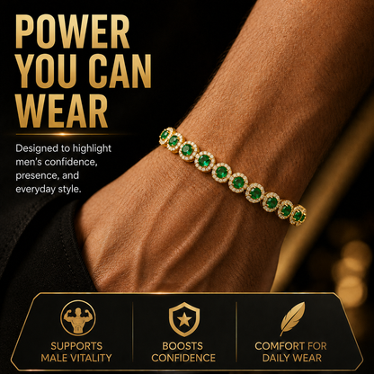 🔥Men’s Strength & Vitality Bracelet💪Upgrade Your Energy, Style, and Confidence