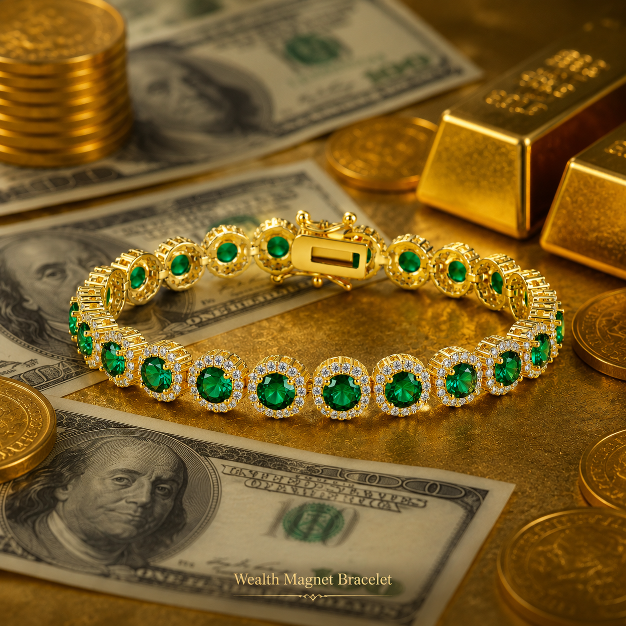 💰 Wealth Magnet Bracelet – Attract Wealth & Abundance💸