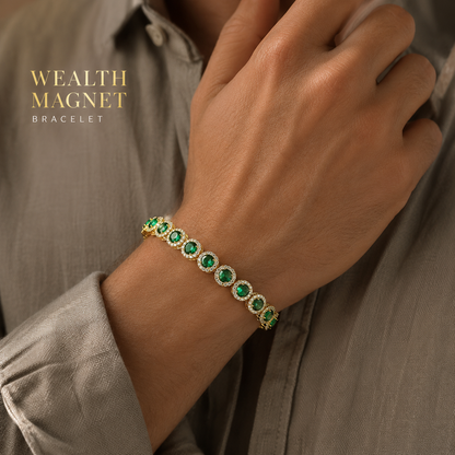💰 Wealth Magnet Bracelet – Attract Wealth & Abundance💸