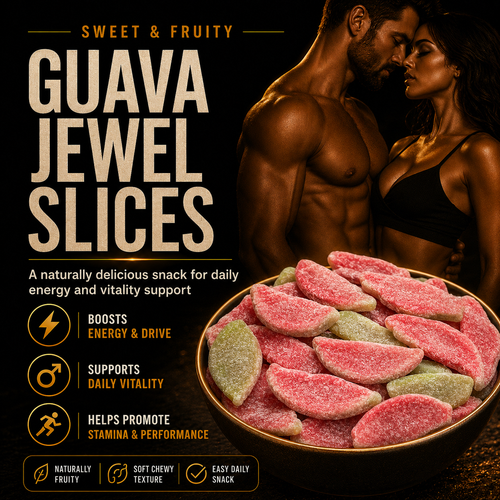 🥇🥦Ultimate Vitality Revival ✅💯Antioxidant-Rich Guava Jewel Slices for Better Performance | Support Energy, Stamina & Confidence Naturally