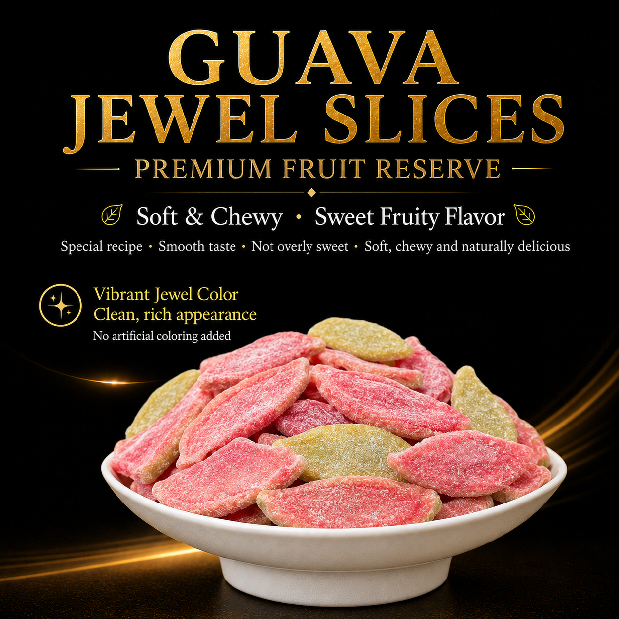 🥇🥦Ultimate Vitality Revival ✅💯Antioxidant-Rich Guava Jewel Slices for Better Performance | Support Energy, Stamina & Confidence Naturally