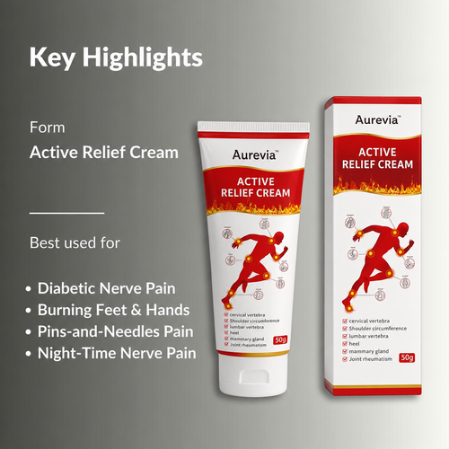 Aurevia™ Active Relief Cream Rapid Nerve Pain Relief Cream
