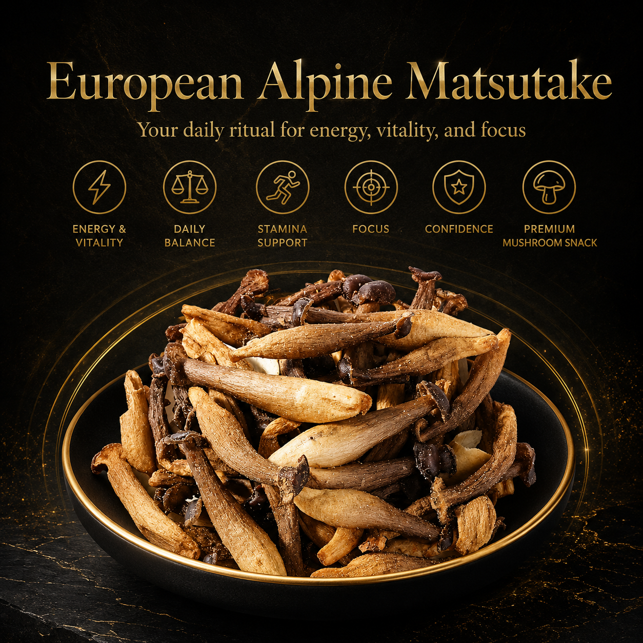 🏆 Ultimate Testosterone Revival 🔥 ✅ 💯 European Alpine Matsutake Slices for Better Bedroom Performance