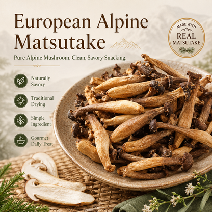 💪Say goodbye to high-calorie snacking—eat clean, stay lean! 🍨 European Alpine Matsutake