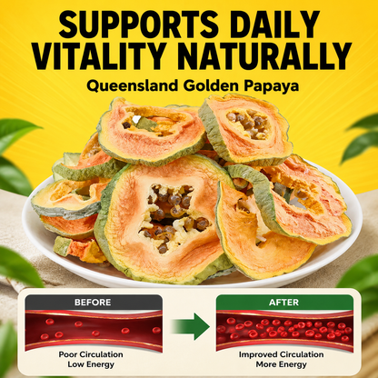 🏆 Ultimate Testosterone Revival 🔥 ✅ 💯 Queensland Golden Papaya Slices for Better Bedroom Performance