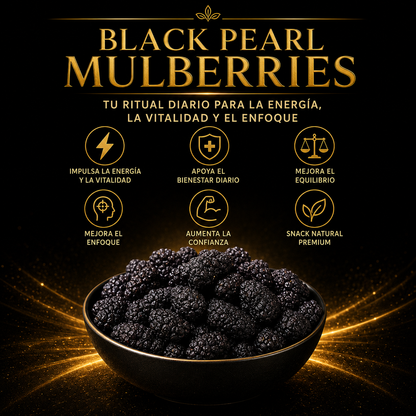 🏆 Ultimate Testosterone Revival 🔥 ✅ 💯 Black Pearl Mulberries Slices for Better Bedroom Performance