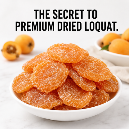 💪 Smart Daily Snack Choice ✅🌿 Antioxidant-Rich Dried Loquat Slices for Energy Support, Fresh Flavor & Natural Confidence