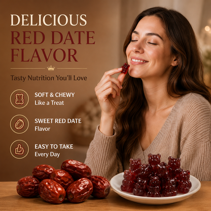✨ FUTURE QUEEN Prenatal Iron Gummies for Women – Gentle Daily Iron Support for Mom, Baby Development & Healthy-Looking Hair 🌸🧸