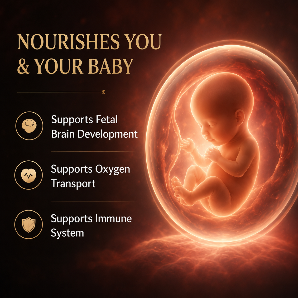 ✨ FUTURE QUEEN Prenatal Iron Gummies for Women – Gentle Daily Iron Support for Mom, Baby Development & Healthy-Looking Hair 🌸🧸