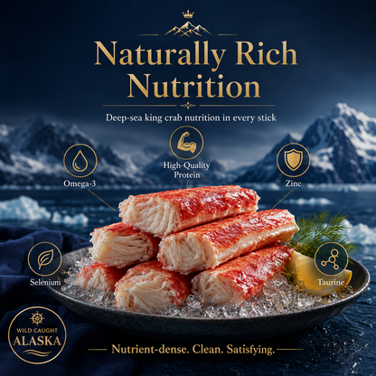 🌊 Alaskan Deep-Sea King Crab Essence Sticks 🦀
