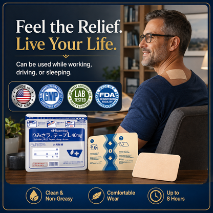 🔥🇯🇵 Japanese Salonpas® Pain Relief Patch🩹— America’s Trusted Doctor &💪✨Pharmacist Recommended Pain Relief