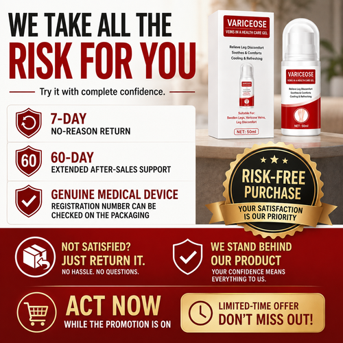 💪Advanced Strength Far-Infrared Therapy Gel 🔥 — Deep-Acting Care for Varicose Veins 🦵✨