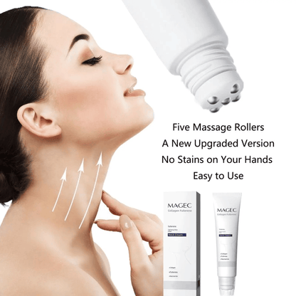 50% off 🏷️ first 50 orders!  2026 Roller Massage Neck Cream 🧴✨ – Collagen 🦴 & Hyaluronic Acid 💧 | Firms Neck 🦢, Reduces Wrinkles 🧏‍♀️ & Double Chin 👇🧠
