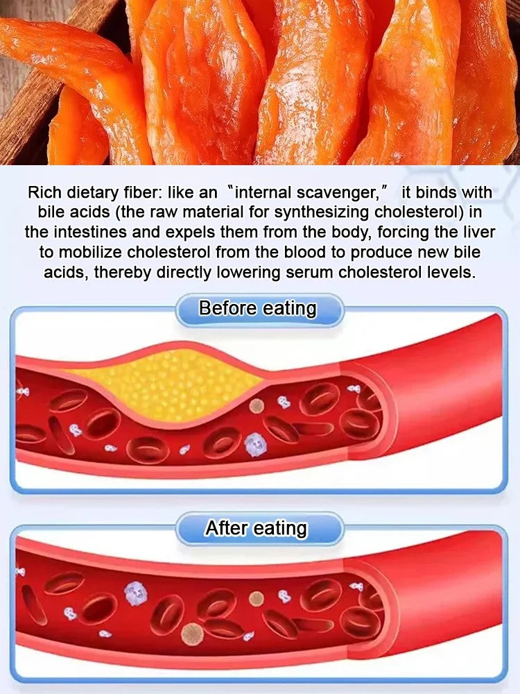 Soft and Sweet Skin-OnDried Sweet Potato